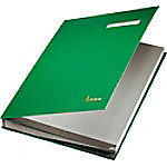 Bene Unterschriftenbücher 76400, grün, A4, 18 Fächer von Bene