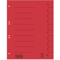 bene Trennblätter DIN A4 210 g/m² rot bene Trennblätter DIN A4 210 g/m² rot von Bene