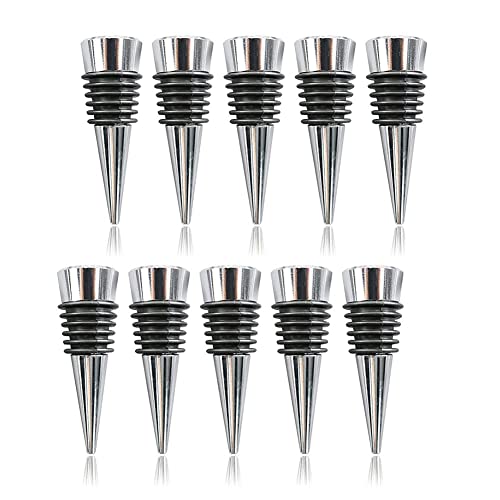 Benefischl 10 SttCke Weinstopfen, Wiederverwendbare Dekorative WeinflaschenverschllSse Weinsparstopper Set ffr Party, Hochzeit, KKChe, Bar, Geschenk von Benefischl