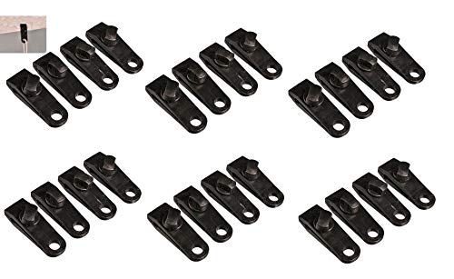 24 Planen Clips im Set - Planenhalter Planenspanner Planenhaken von Benelando