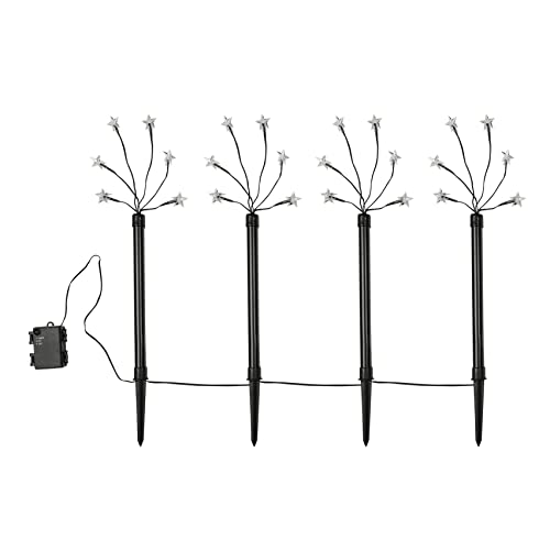 Benelando LED Gartenstecker Lichterkette Sternenlicht Weihnachtsbeleuchtung Lichtschlauch von Benelando
