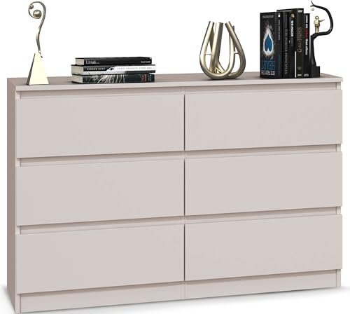 Beneli Kommode KASZMIR 120x30x75 cm | Schubladenkommode mit 6 Schubladen | Modernes Sideboard für Wohnzimmer, Schlafzimmer & Flur | Elegantes Design Beneli Kommode KASZMIR 120x30x75 cm | Schubladenkommode mit 6 Schubladen | Modernes Sideboard für Wohnzimmer, Schlafzimmer & Flur | Elegantes Design von Beneli