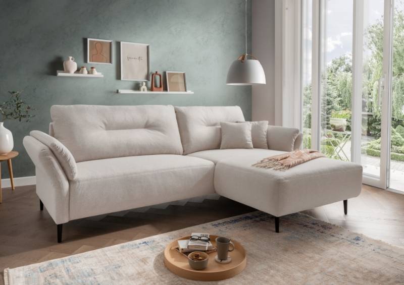 Benformato Piatelli Luxus-Mikrofaser Ecksofa mit beidseitiger Montierbarkeit in Grau, Sand oder Moosgrün Benformato Piatelli Luxus-Mikrofaser Ecksofa mit beidseitiger Montierbarkeit in Grau, Sand oder Moosgrün von Benformato