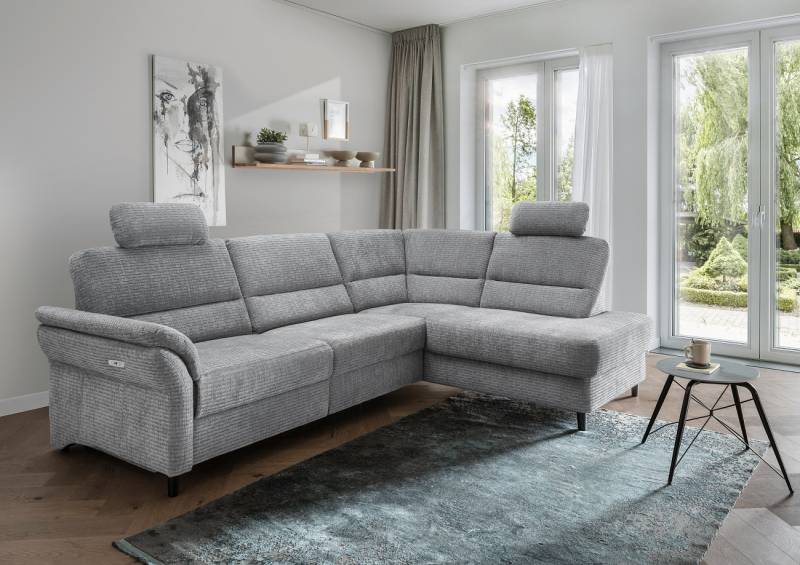 Das Ecksofa Cavoli mit elektronischer Relaxfunktion - Benformato von Benformato