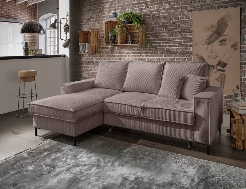 Ecksofa Rom – Die Wohlfühloase mit Schlaffunktion von Benformato