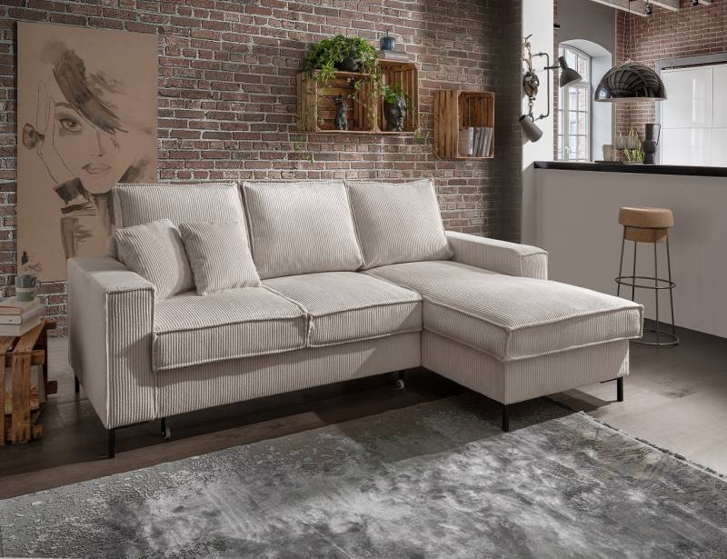 Ecksofa Rom – Die Wohlfühloase mit Schlaffunktion von Benformato