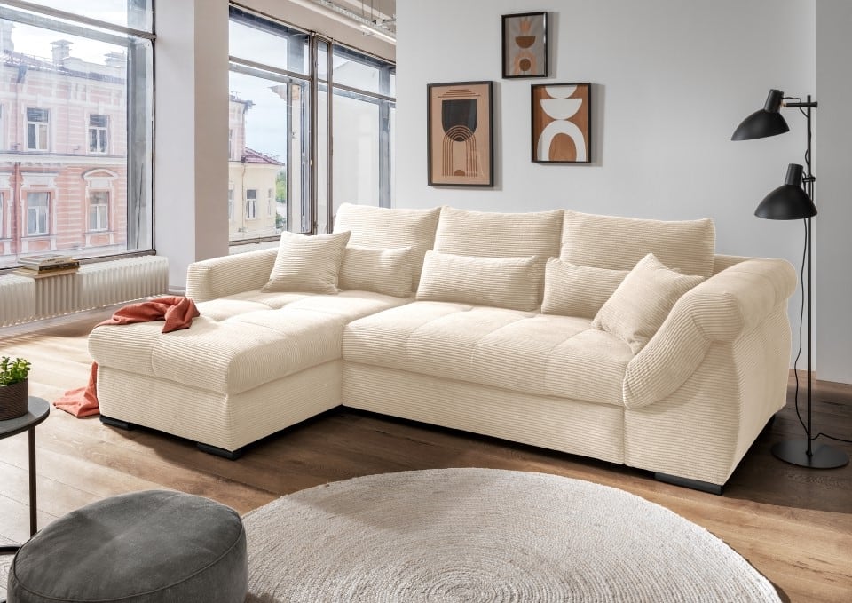 Entspanntes Wohnen: Das Sofa Federico von Benformato in verschiedenen Farben wählbar mit Schlaffunktion und Bettkasten Entspanntes Wohnen: Das Sofa Federico von Benformato in verschiedenen Farben wählbar mit Schlaffunktion und Bettkasten von Benformato