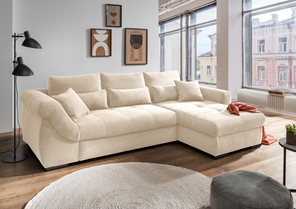 Entspanntes Wohnen: Das Sofa Federico von Benformato in verschiedenen Farben wählbar mit Schlaffunktion und Bettkasten Entspanntes Wohnen: Das Sofa Federico von Benformato in verschiedenen Farben wählbar mit Schlaffunktion und Bettkasten von Benformato