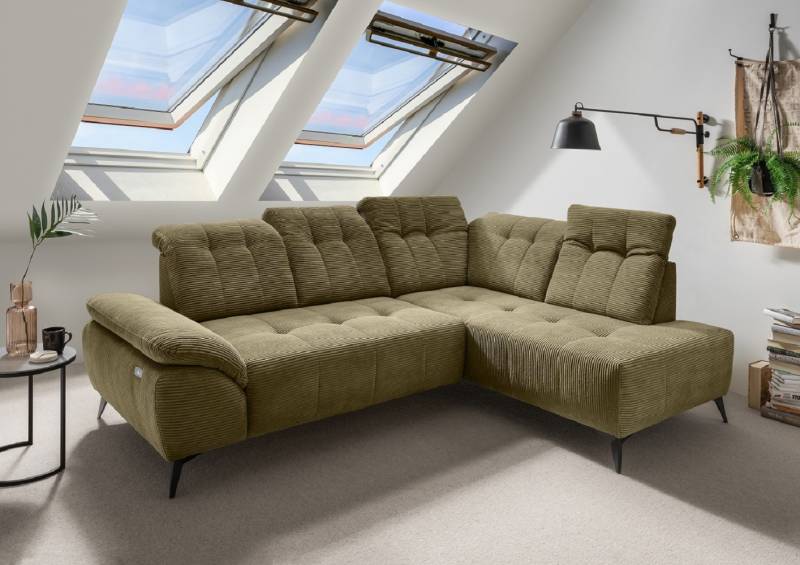 Fiore - Ecksofa mit elektrischem Sitzvorschub von Benformato
