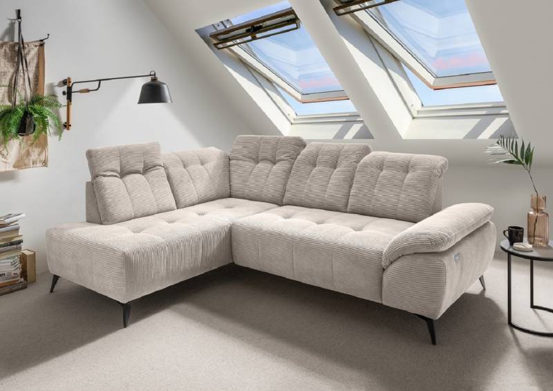 Fiore - Ecksofa mit elektrischem Sitzvorschub von Benformato