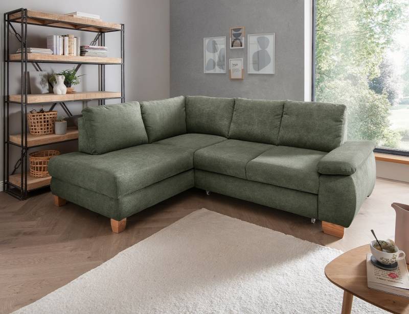Positano Ecksofa mit Schlaffunktion und Bettkasten von Benformato von Benformato