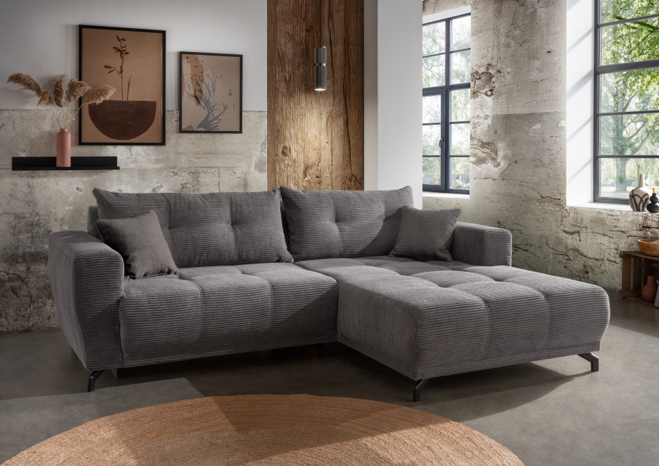 Sofa Restato von Benformato mit elektronischem Sitzvorschub Cord Bezug von Benformato