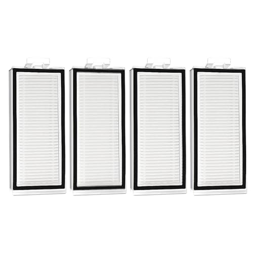 Benfosh 4 Stück Waschbarer HEPA-Filter für Xiaomi Roborock Q7 Max Q7 Max+ T8 Roboter-Staubsauger Ersatzteile Zubehör von Benfosh