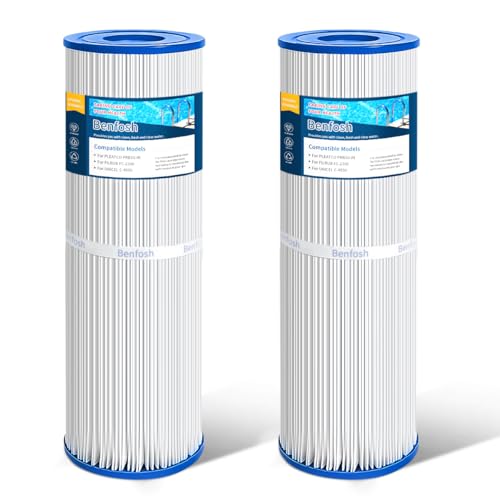 Benfosh 2 Stück Spa Filter Hot Tub Filter Ersatz für Pleatco PRB50-IN, Unicel C-4950, Filbur FC-2390, Guardian 413-212, Dynamic 03FIL1600, Pentair R173434,5 x 13 Whirlpool-Filter Benfosh 2 Stück Spa Filter Hot Tub Filter Ersatz für Pleatco PRB50-IN, Unicel C-4950, Filbur FC-2390, Guardian 413-212, Dynamic 03FIL1600, Pentair R173434,5 x 13 Whirlpool-Filter von Benfosh