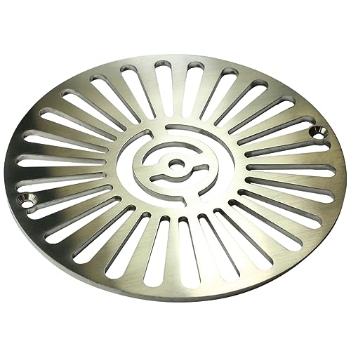 Bengs Modellbau Bodenablauf Abflussgitter Edelstahl V4A gebürstet passt für Astral 176mm von Bengs Modellbau