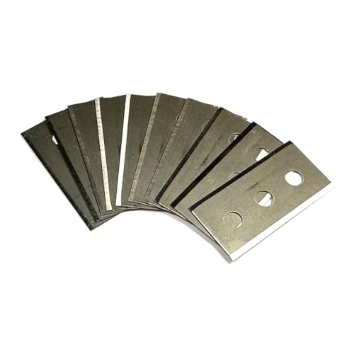 Ersatzklingen SuperCut 20 Stück Ceranfeldschaber Klingen 0,5mm Stark Mähroboter Tuning Messerteller Ersatzteil von Bengs Modellbau