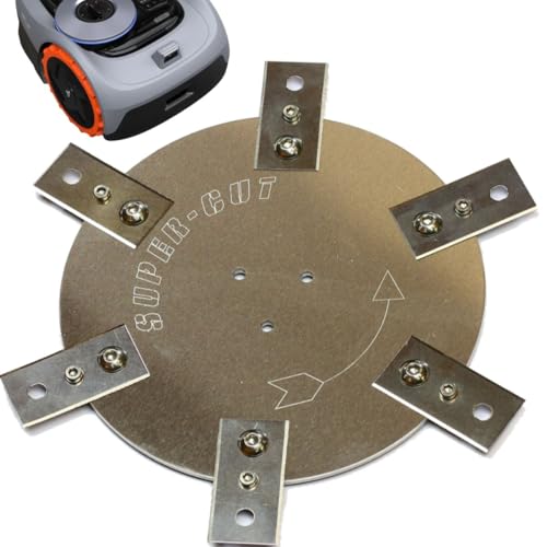 Messerscheibe Edelstahl/Aluminium für Segway Navimow - 6 feststehende Ceranfeldschaber Klingen - Mähroboter - i105 - i108E Serie - Heavy Duty! Mähroboter Tuning Messerteller Messerscheibe Edelstahl/Aluminium für Segway Navimow - 6 feststehende Ceranfeldschaber Klingen - Mähroboter - i105 - i108E Serie - Heavy Duty! Mähroboter Tuning Messerteller von Bengs Modellbau