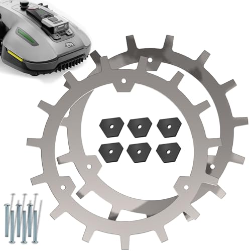 Spikes für MAMMOTION YUKA Mini – Edelstahl - Entgratet- 6X Edelstahl Schrauben- Traktionsverbesserung für Mähroboter – Rasenmäher Roboter von Bengs Modellbau
