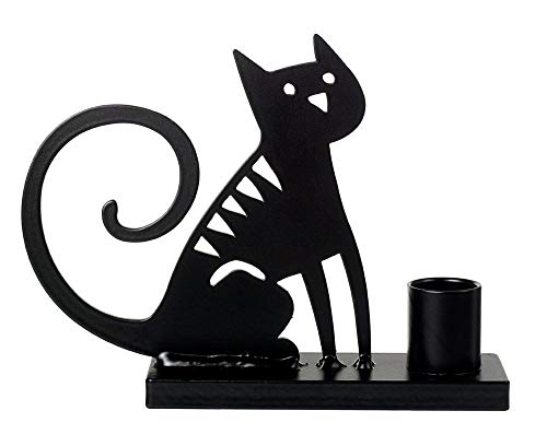 Bengt & Lotta Sitting Cat schwarz Kerzenständer Höhe 12 cm Bengt & Lotta Sitting Cat schwarz Kerzenständer Höhe 12 cm von Bengt & Lotta