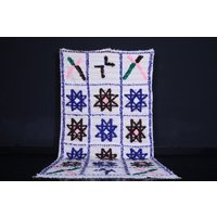 Handgewebter Berber Teppich 15 X 25 Meter Vintage - Azilal Wollteppich von Beniouraincarpets
