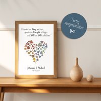 Herzen | Geldgeschenk Geburtstagsgeschenk Hochzeitsgeschenk Geschenkidee Zur Hochzeit Liebe Diy Vorlage Fertig Ausgeschnitten von BenjaminZapf