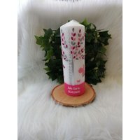 Geburtstagskerze, Handmade, Mädchen, Lebensbaum von BenjoliDesign