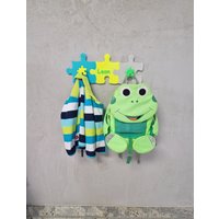 Kindergarderobe Puzzle Erweiterbar Garderobenhaken Schubladengriffe Garderobenelement Kindergarderobe Puzzle Erweiterbar Garderobenhaken Schubladengriffe Garderobenelement von BenksKreativshop