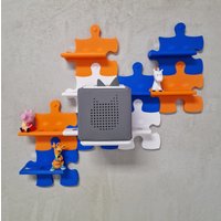 Tonie Regal Puzzle Erweiterbar Blau Orange Tonie Regal Puzzle Erweiterbar Blau Orange von BenksKreativshop