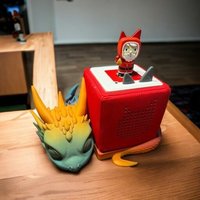 Toniebox Ständer Drachenbaby, Baby Drachen, Dragon, Stand von BenksKreativshop