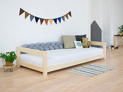 Benlemi Kinderbett KIDDY - Einzelbett mit Kopf- und Fußteil 80x180 cm Ziegel Benlemi Kinderbett KIDDY - Einzelbett mit Kopf- und Fußteil 80x180 cm Ziegel von Benlemi