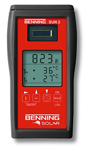 Benning SUN 2 Gerät zur Messung von Temperatur und Strahlung, 050420 von BENNING