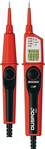 Spannungs-/Durchgangsprüfer DUSPOL® digital 1-1000 V AC/1-1200 V DC CAT IV 600V/CAT III 1000 V BENNING von BENNING