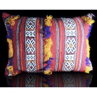 Handgewebtes Berber Kissen Kissenbezug Handgewebtes Berber Kissen Kissenbezug von BennissAntiques