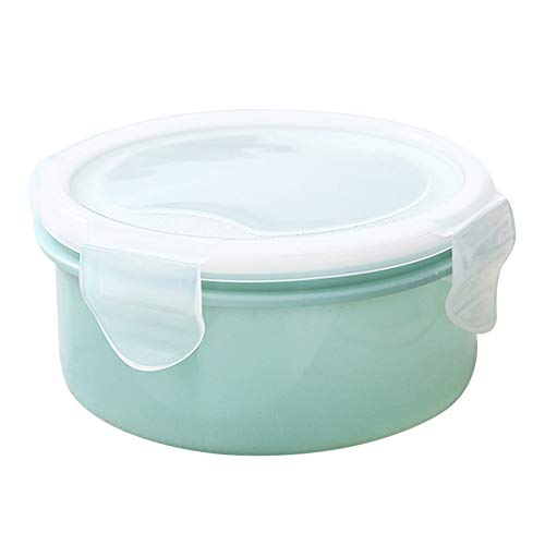 Benoon 280ml / 380ml Tragbare Transparente Versiegelte Aufbewahrungsbox Für Lebensmittel, Brotdose Bento-Box Aufbewahrungsbehälter Küchenwerkzeuge Blau 280ml rund von Benoon