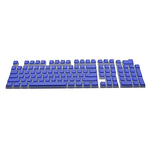 Benoon Ersatz-Tastenkappen für mechanische Spieltastatur, 108 Stück, verschleißfeste Mini-Hintergrundbeleuchtung PBT-Tastenkappen für mechanische Tastaturen – Violett von Benoon