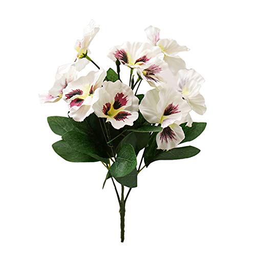 Benoon Künstliche Blume, Stiefmütterchen, Garten, DIY, Bühne, Party, Zuhause, Hochzeit, Basteln, Dekoration, Weiß Benoon Künstliche Blume, Stiefmütterchen, Garten, DIY, Bühne, Party, Zuhause, Hochzeit, Basteln, Dekoration, Weiß von Benoon