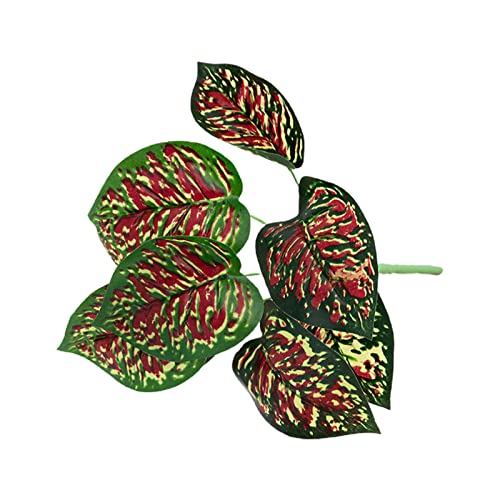 Benoon Künstliche Dekoration, Blume, 1 Zweig, künstliche Pflanze, bunt, Frischhalted-Kunststoff, DIY, realistischer Kunststiel, mit Blättern, Haushaltsbedarf, künstlich Benoon Künstliche Dekoration, Blume, 1 Zweig, künstliche Pflanze, bunt, Frischhalted-Kunststoff, DIY, realistischer Kunststiel, mit Blättern, Haushaltsbedarf, künstlich von Benoon