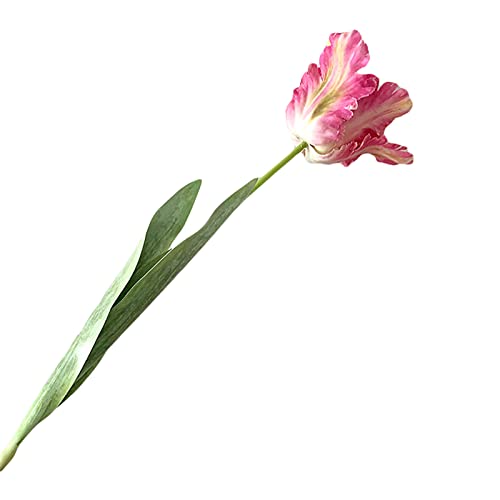 Benoon Künstliche Blume, 1 Stück, künstliche Blume, lebendig, dekorativ, 68 cm, 3D-Papageien-Tulpe, fühlt sich echt an, künstliche Blume für Zuhause, künstliche Blüten für Zuhause von Benoon