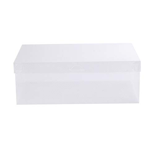 Benoon Schuhkarton Transparent Staubdicht Stapelbar Schuhaufbewahrungsbox Container Organizer klar von Benoon
