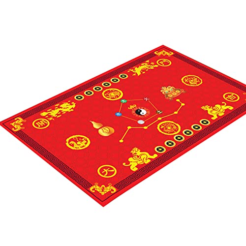 Fußmatten Feng Shui rutschfest Segen Traditioneller Wu Xing Türteppich für den Innenbereich, vielseitig für den Haushalt von Benoon