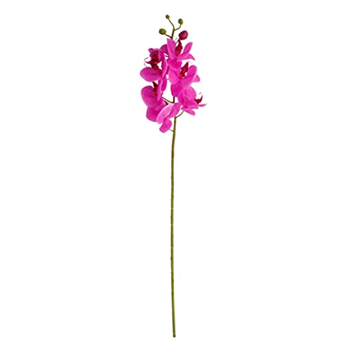 Künstliche Blume, langer Stiel, künstliche Hibiskus, 7 Köpfe, lebendig, bezaubernd für Zuhause von Benoon