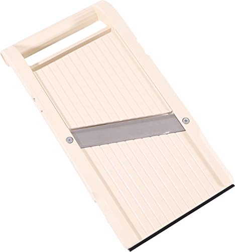 Benriner Mandoline Jumbo-Hobel, japanische Edelstahlklinge, beige von Benriner