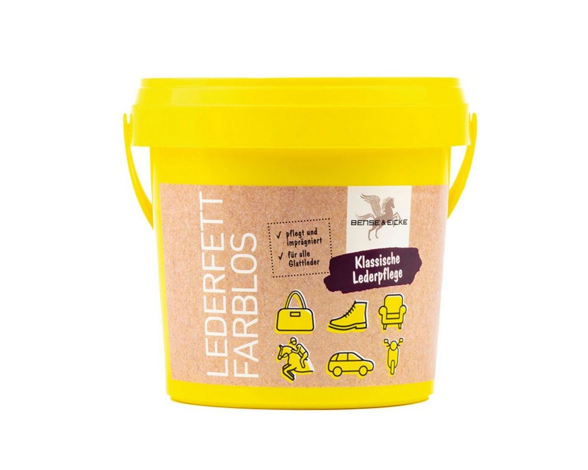 Bense & Eicke B & E Lederfett farblos - 500 ml Lederfett (Packung) von Bense & Eicke