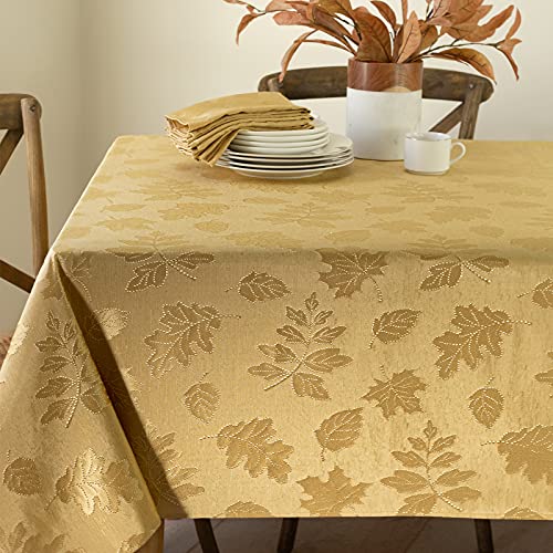 Benson Mills Ernte Legacy Damast Tischdecke 52" x 70" Rectangular Gold Benson Mills Ernte Legacy Damast Tischdecke 52" x 70" Rectangular Gold von Benson Mills