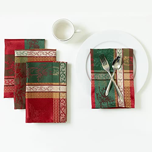 Benson Mills Urlaub Legacy Garn Gefärbt Tischdecke 18" X 18" Napkins Set of 4 Mehrfarbig Benson Mills Urlaub Legacy Garn Gefärbt Tischdecke 18" X 18" Napkins Set of 4 Mehrfarbig von Benson Mills