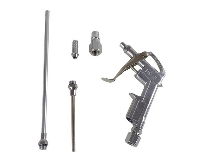 Benson Tools Blaspistole Ausblaspistole für Kompressor 5-teiliges Set, verschiedene Aufsätze, 5-tlg., universell einsetzbar von Benson Tools