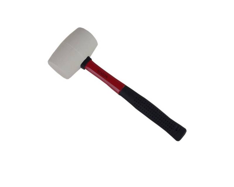 Benson Tools Gummihammer Gummihammer Hammer 16OZ Installationshammer 570g Kopfdurchmesser 50 mm (1-St), rutschhemmender Griff von Benson Tools