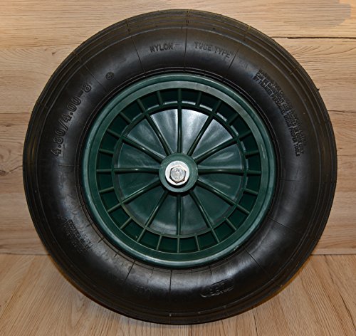 Rad Luftbereifung 4.00-8 für Schiebkarre 400 X 100 Kunststofffelge Schubkarre Rad Luftbereifung 4.00-8 für Schiebkarre 400 X 100 Kunststofffelge Schubkarre von Benson Tools
