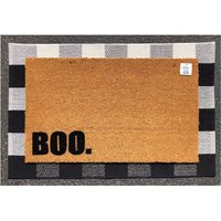 Boo Halloween Fußmatte | Niedliche Gruselige Willkommensmatte Handgemachter Herbst Dekor Geist Eingangsteppich Urlaub Oktober von BensonThreads