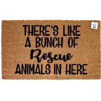 Hier Sind Wie Viele Rettungstiere Fußmatte | Lustiger Haustier-Liebhaber Willkommen Matte Tierrettung Geschenk |Hund Katze Rettung Haustier Eltern Hier Sind Wie Viele Rettungstiere Fußmatte | Lustiger Haustier-Liebhaber Willkommen Matte Tierrettung Geschenk |Hund Katze Rettung Haustier Eltern von BensonThreads